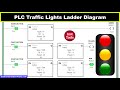 PLC Traffic Lights Ladder Diagram - Learning PLC Programming