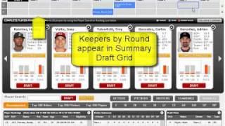 Adding Keepers to Draft Analyzer for Fantasy Baseball