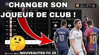 [ TUTO ] Comment Modifier le Club de Son Joueur en Carrière Joueur ? 🤔 FC 25