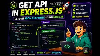GET API in Express.js | Return JSON Response Using Node.js 🚀