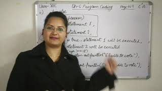 CBSE CA COMPUTER APPLICATION Class-8 Ch-6 Program Coding Part-11