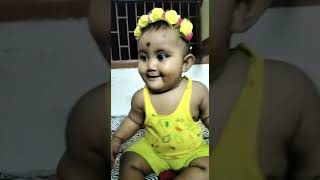 main badhiya tu Bhi song, cute baby video 👧 #youtubeshorts #shorts #reels