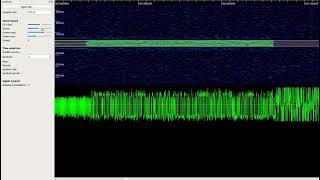 Finding baud rate of an unknown signal with Inspectrum