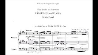 Reger: Präludium und Fuge E-Dur op. 56 Nr. 1