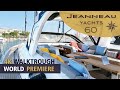 JEANNEAU YACHTS 60 | LUXURY SAILING YACHT | WORLD PREMIERE | WALKTROUGH 4K CANNES YACHTING FESTIVAL