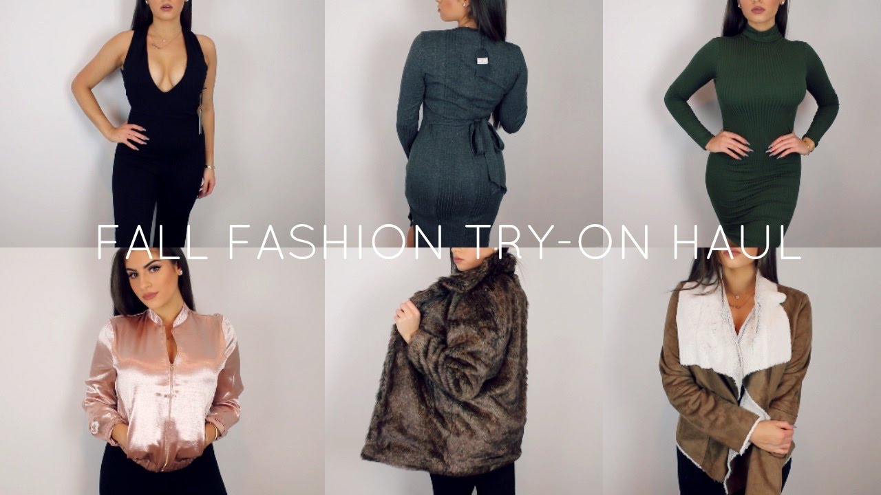 Fall Try On Fashion Haul笙 Youtube
