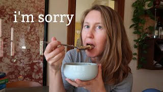 What I Ate as a Breastfeeding Mama + an apology