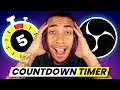 How to Add a Countdown Timer Using OBS Studio [2024]