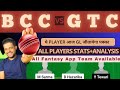 BCC VS GTC | BCC VS GTC DREAM11 TEAM PREDICTION | ASSAM T20 PRIDE CUP  #dream11prediction #dream11