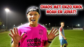 KLEEDKAMER CHAOS MET ENZO KNOL, NOAH \u0026 JUVAT. STEFANIA VOETBAL MAKELAAR ?!