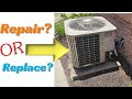 Should this AC unit be repaired or replaced?