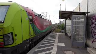 Ungewöhnliche Durchfahrten im Bahnhof Winsen.