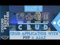 PHP Ajax CRUD Application Tutorial - MySQL & Bootstrap & jQuery DataTables  [Part 1]