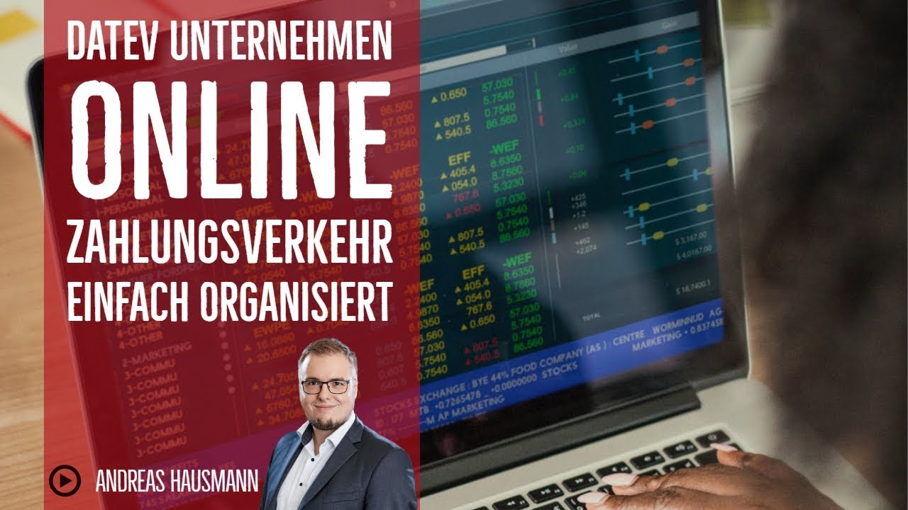 DATEV Unternehmen Online Zahlungsverkehr Einfach Organisiert - YouTube