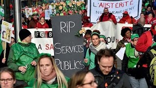 Brussels blocked by massive protest