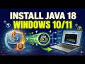 How to Install Java 19 on Windows 10/11, JDK installation | How to Install Java JDK 19 on Windows 11