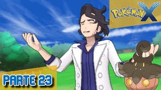 Guía de Pokémon X - Parte 23 (Pueblo Mosaico y Profesor Sycamore/Ciprés, Batalla Final)