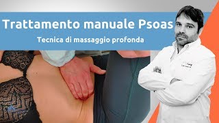 Trattamento manuale ileo psoas