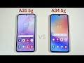 Samsung Galaxy A35 vs Galaxy A34 Speed Test and Camera Comparison