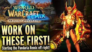 The BEST Way To Start Mists of Pandaria Remix? Sharing My Method