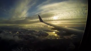 Slow-TV - SAS SK4098 OSL-EVE (Passenger view)