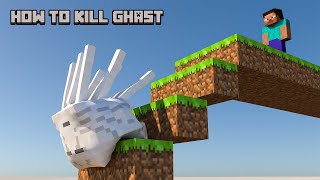 minecraft - How to kill a Ghast [softbody simulation]