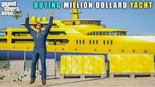 GTA 5 : BUYING $10 MILLION EXPENSIVE YACHT || BB GAMING