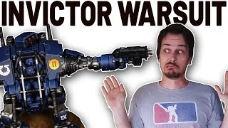 How To Paint The Primaris Invictor Tactical Warsuit