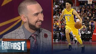 Nick Wright talks Lonzo, LeBron, the Cavs and more | FIRST THINGS FIRST