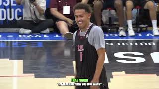 Trae Young Fell And Got Back Up