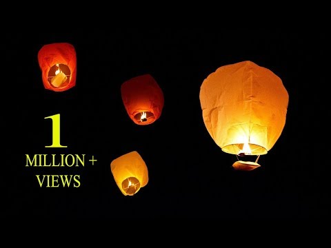 How to make a sky lantern at home How to make a sky lantern at home