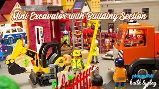 Playmobil City Action Construction Site 🚧 Baustelle 👷 Chantier 🏗️ Cantiere 👷🏽 70443 build \u0026 play