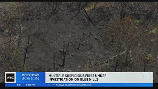 Multiple suspicious fires under investigation in Blue Hills