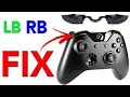 how to fix LB/RB on Xbox one/series x controller