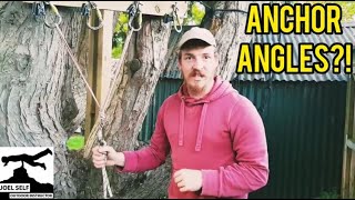 Basic Anchor Angles Explained! (Climbing \u0026 Caving Focus) - A Video by Joel Self - Outdoor Instructor