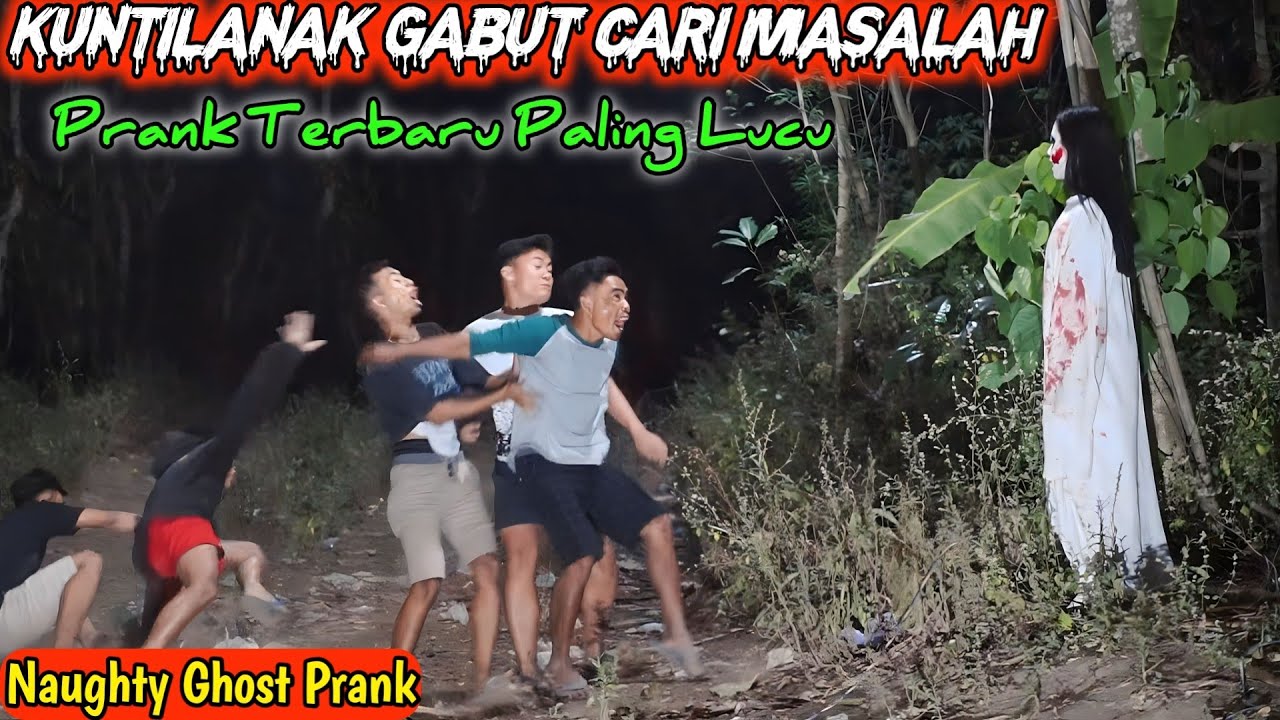 Kuntilanak Lagi Gabut Prank Kuntilanak Lucu Viral Funny Ghost