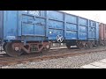 boxnwagon boxnempty indian railways the boxn empty rake is coming out from siding