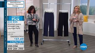 WynneLayers Straight Leg Lounge Pant