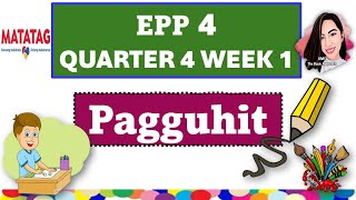 EPP 4 QUARTER 4 WEEK 1 - PAGGUHIT - MATATAG CURRICULUM #epp4quarter4week1