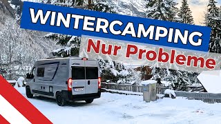 ❄️ Probleme und Lösungen im Wintercamping❄️ Mit dem Kastenwagen im Ötztal ❄️ Naturcamping Kuprian ❄️