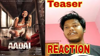 Aadai Official Teaser Reaction | Amala Paul | Rathnakumar | #Movies4uReaction