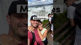 5 imperdibles en Misiones 🇦🇷Argentina #argentina #turismoargentina #misiones #iguazufalls