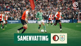 Samenvatting Feyenoord - PEC Zwolle