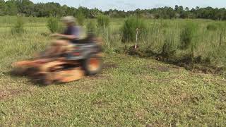 Satisfying high speed mowing in big yards - Correct sound timelapse