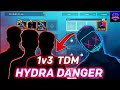 HYDRA DANGER 🐉 1v3 TDM CHALLENGE 😱 HYDRA DANGER TDM GAMEPLAY 👍 @HYDRADANGEROFFICIAL