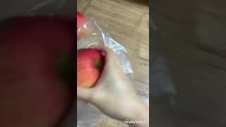 사과 오래 보관하는 초간단 꿀팁😊🍎 #shorts