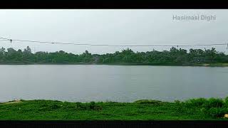 আমাদের গ্রামের বিশাল বড় দিঘী || Big Pond in my village | Village life Nature Seen 🏞