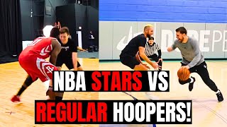 When Regular Hoopers Challenge NBA Players! ALL PARTS!(Part1+Part2+Part3+Part4+Part5)