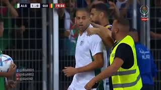 هدف اسلام سليماني ضد غينيا . Slimani goal