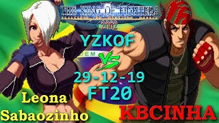 KOF 2002 - *Pain* (LeonaSabaozinho) vs KBCINHA FT20 [29-12-2019]